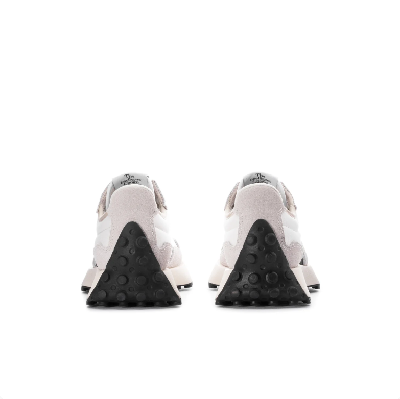 New Balance Sneakers - White & Light Grey with Black N Logo