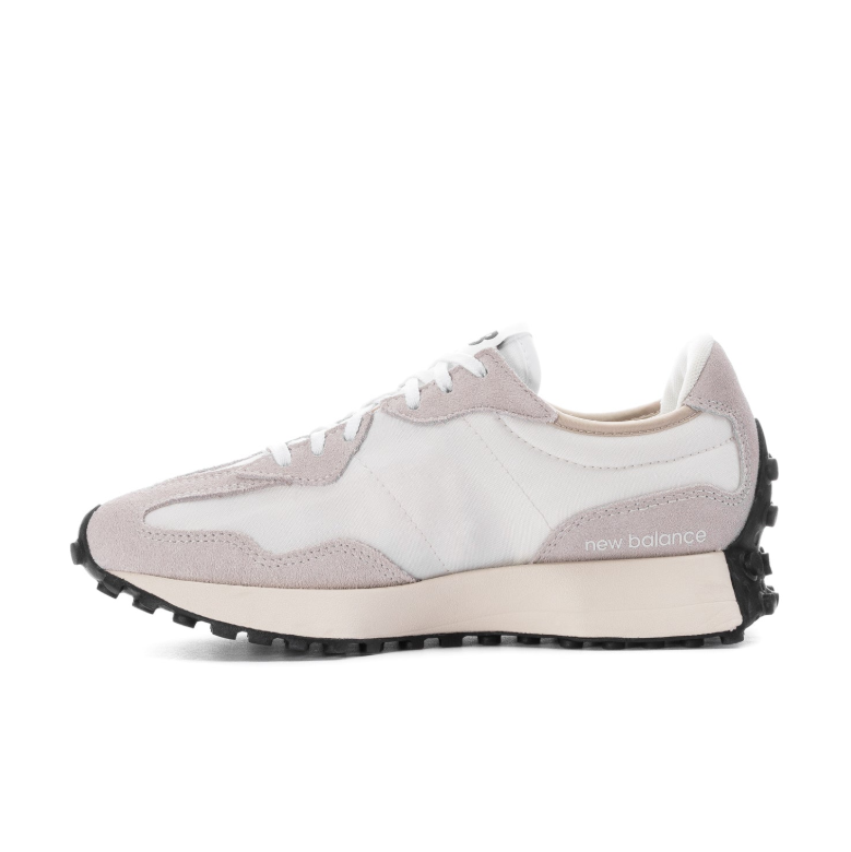 New Balance Sneakers - White & Light Grey with Black N Logo