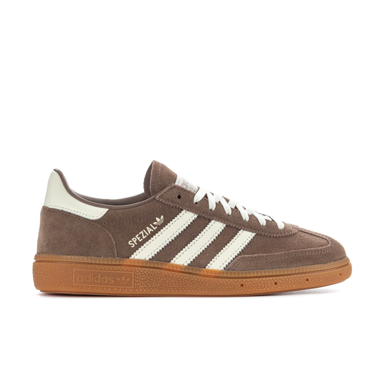 adidas Handball Spezial Sneakers - Brown & Cream with Gum Sole
