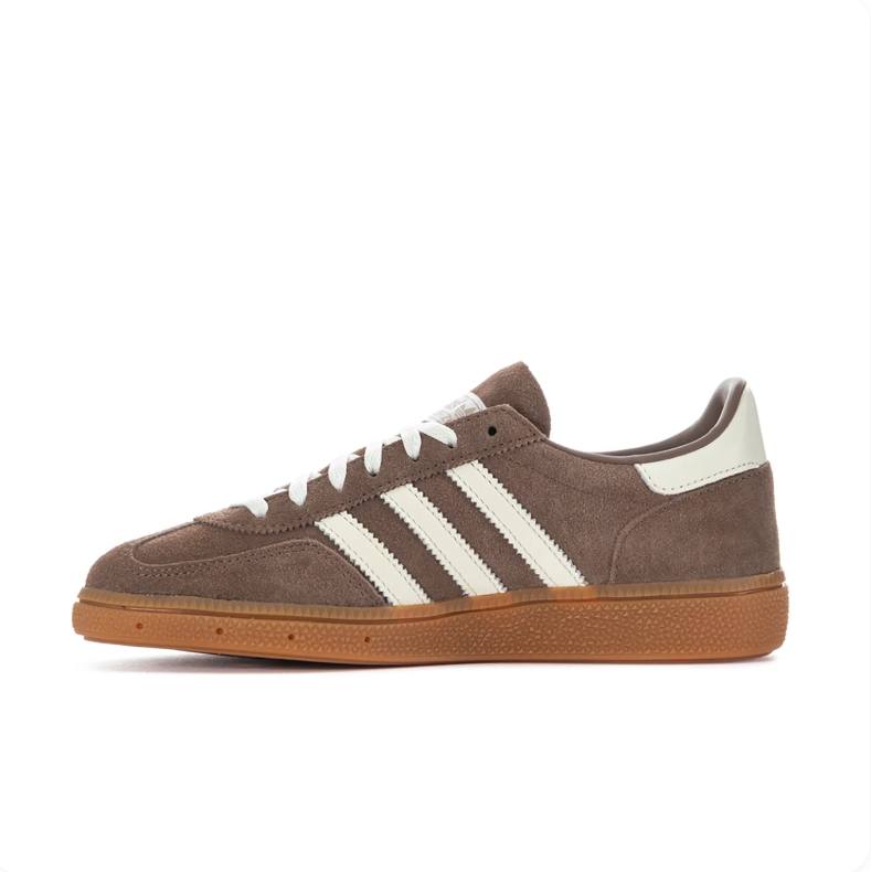 adidas Handball Spezial Sneakers - Brown & Cream with Gum Sole