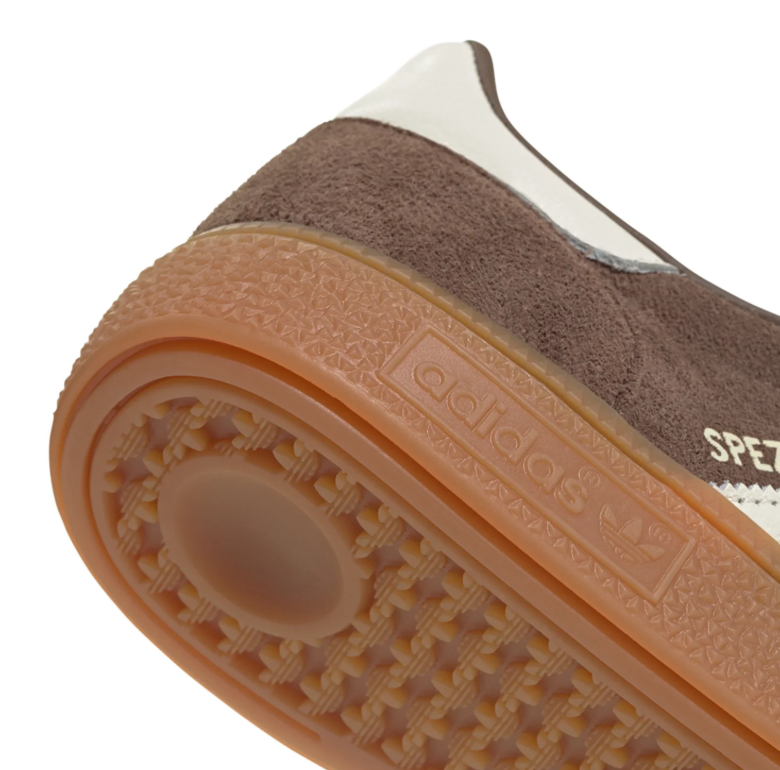 adidas Handball Spezial Sneakers - Brown & Cream with Gum Sole