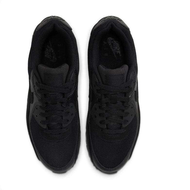 Nike Air Max Sneakers - All Black with Visible Air Window