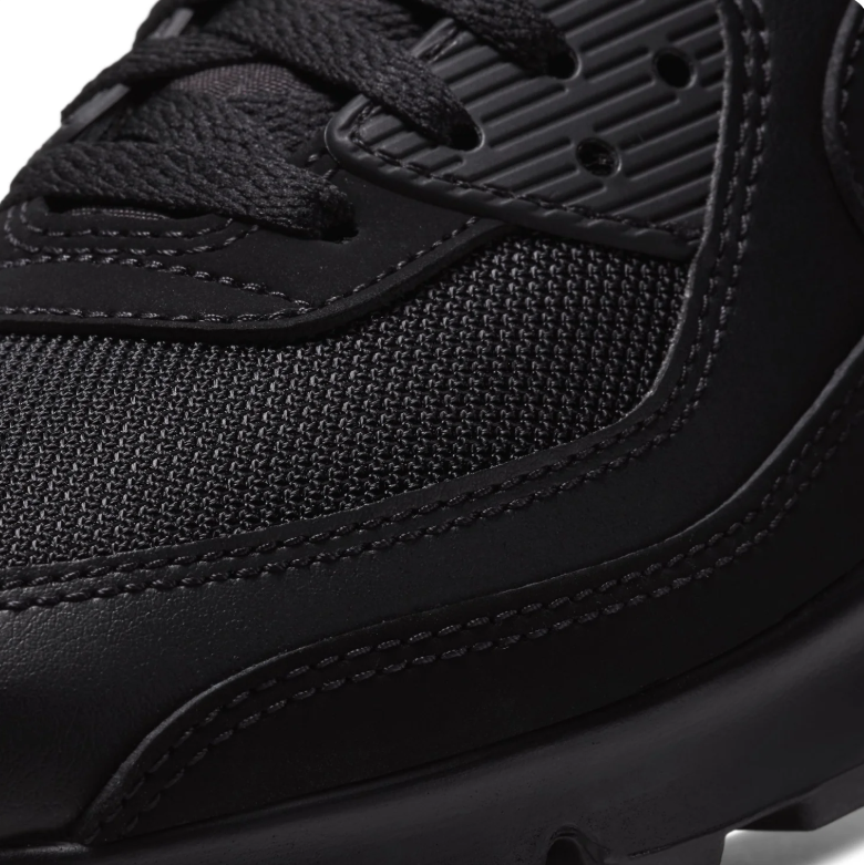 Nike Air Max Sneakers - All Black with Visible Air Window