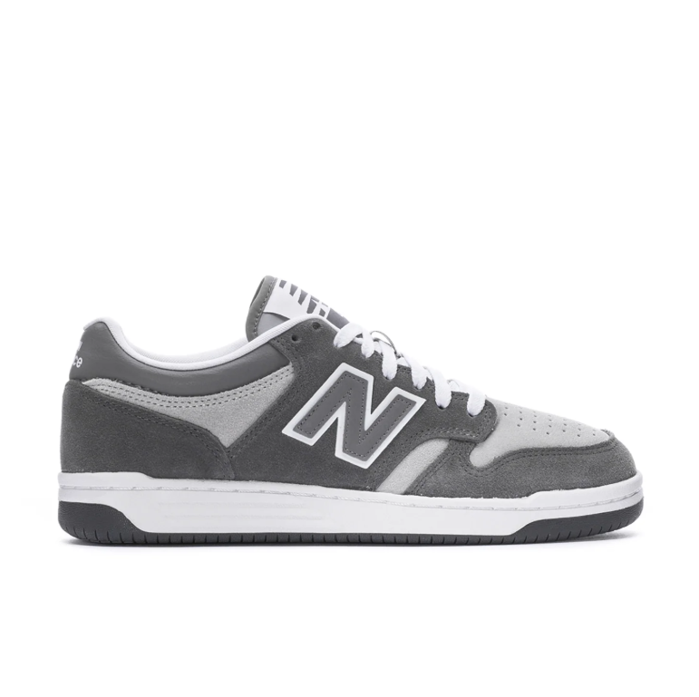 New Balance 480 Sneakers - Grey & White
