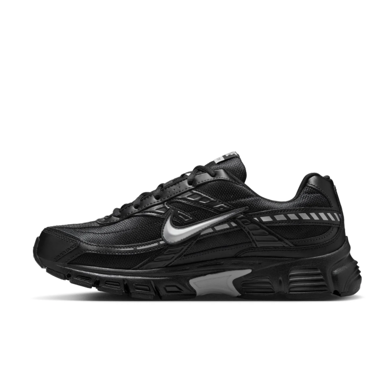 Nike Initiator Sneakers - Black & Metallic Silver
