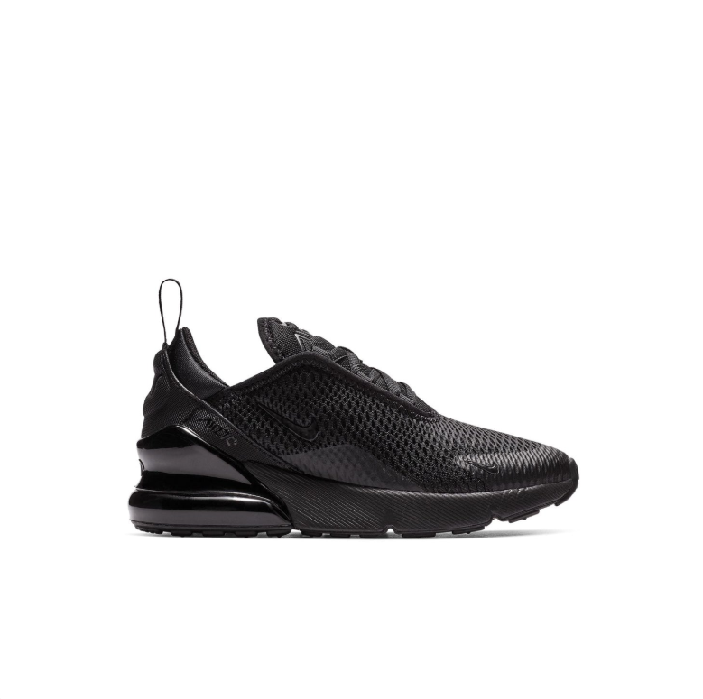 Nike Air Max 270 Sneakers - Black Textured Mesh