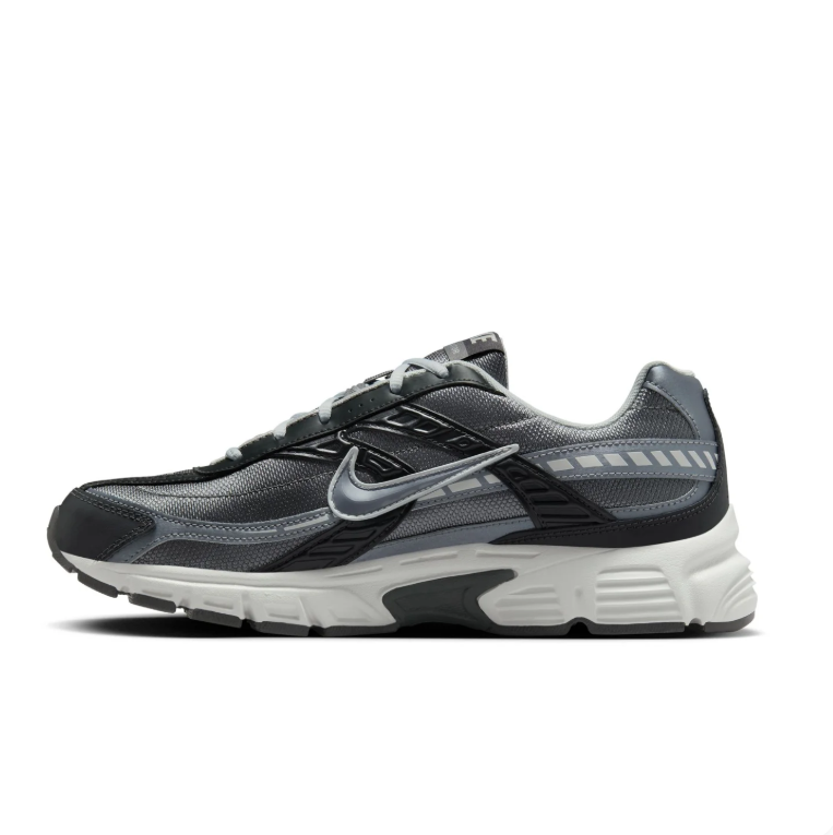 Nike Initiator Sneakers - Dark Grey and Black with Silver Accents