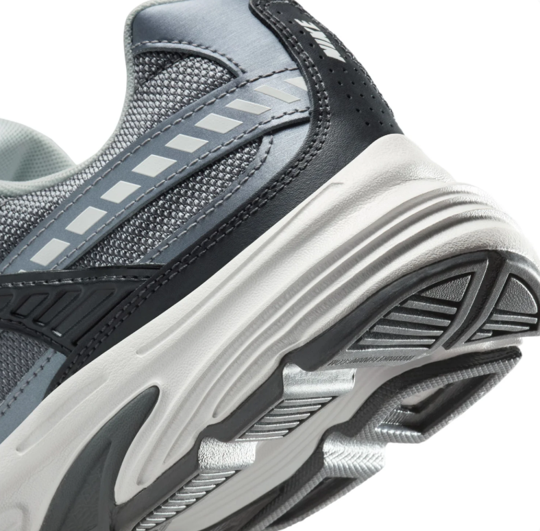 Nike Initiator Sneakers - Dark Grey and Black with Silver Accents