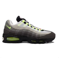 Nike Air Max Sneakers - Grey Gradient with Multicolor Accents