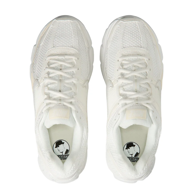 Nike Sneakers - White & Cream with Sculpted Sole