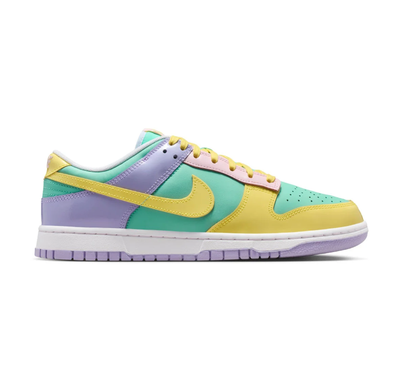 Nike Low-Top Sneakers - Mint, Yellow & Lavender