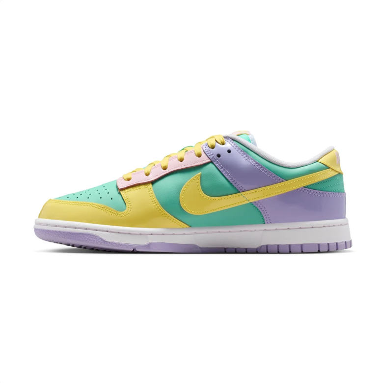 Nike Low-Top Sneakers - Mint, Yellow & Lavender