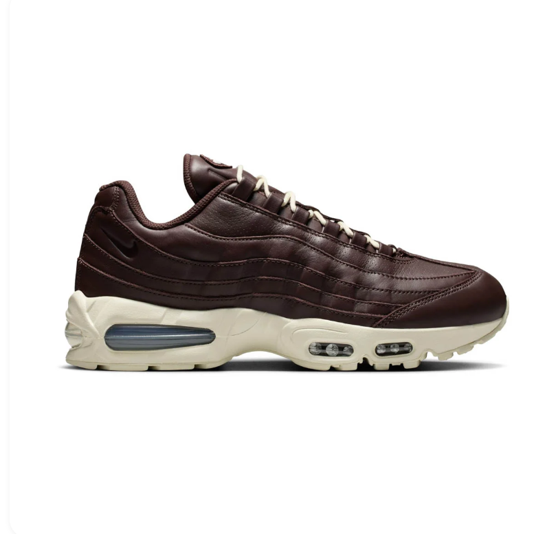 Low-Top Sneakers - Dark Brown & Cream with Layered Panels