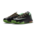 Nike KD Sneakers - Black & Green with Silver Swoosh Details