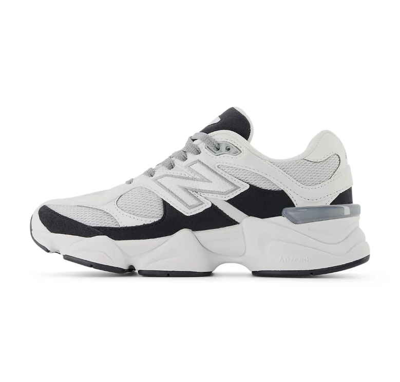 New Balance Sneakers - White & Black with Chunky Sole
